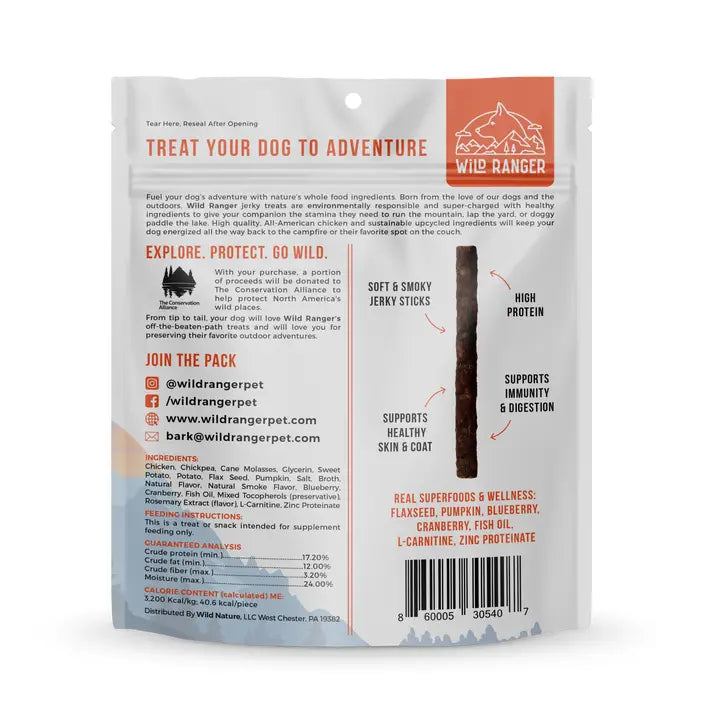 Wild Ranger Chicken Jerky Dog Treats