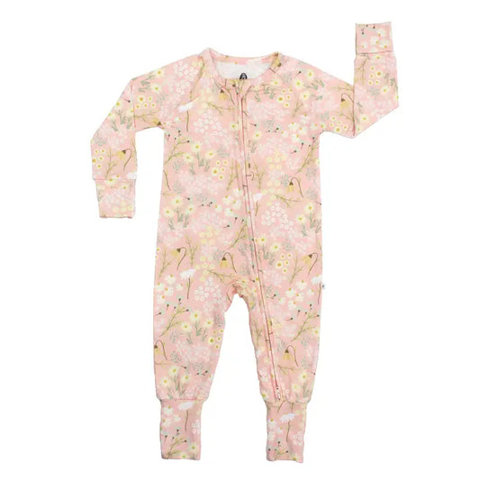Spring Meadow Bamboo Baby Pajamas