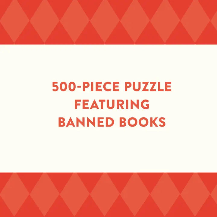 Bibliophile Banned Books 500-Piece Puzzle