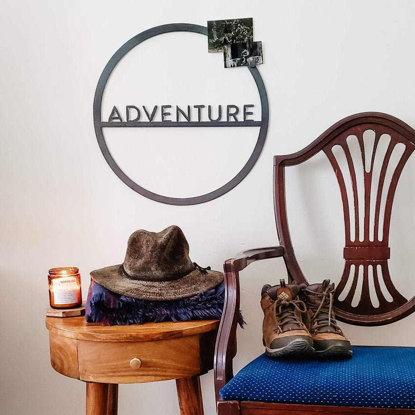 Adventure Circle Wall Decor