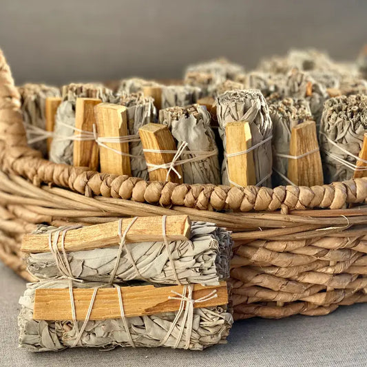 White Sage Smudge Sticks with Palo Santo