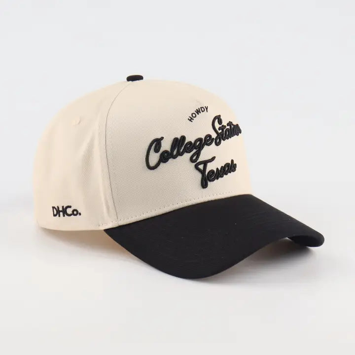 The "College Station" Script Hat