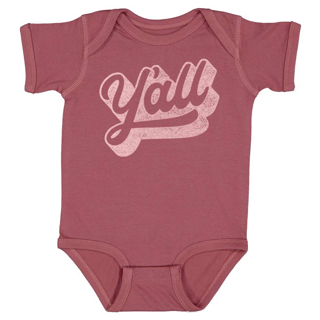 Y'all Western Infant Onesie