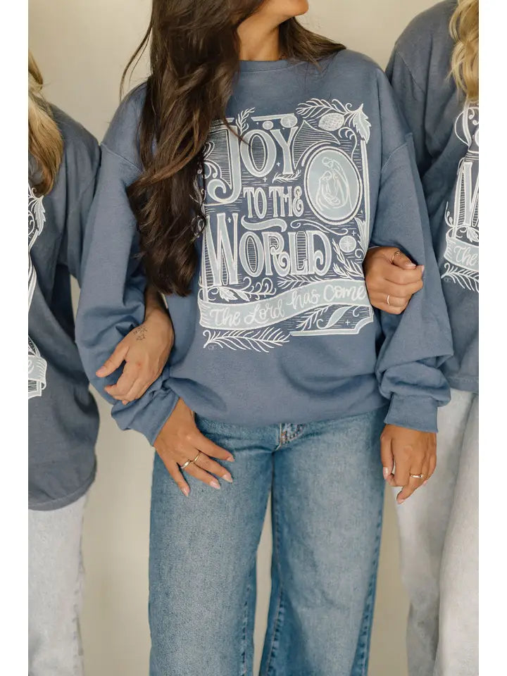 Joy To the World Graphic Long Sleeve