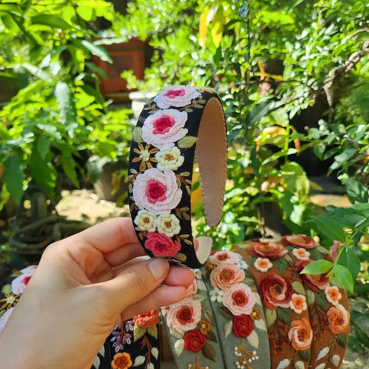 Lainey Embroidered Headband