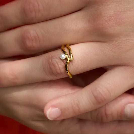 Cove Ring - 18K Gold Plated