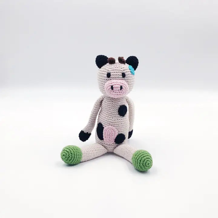 Plush Farm Animal - Cuddly Cow