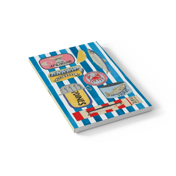 Tinned Fish Soft Touch Classic Layflat Notebook