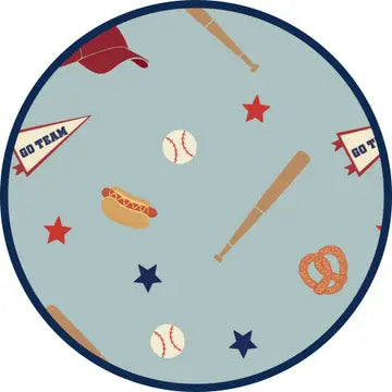 Play Ball Baseball Bamboo Baby Pajamas