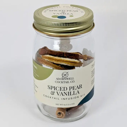 Spiced Pear & Vanilla Cocktail Infusion Kit
