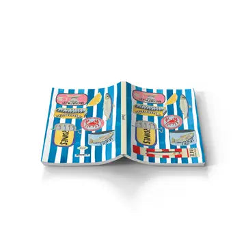 Tinned Fish Soft Touch Classic Layflat Notebook