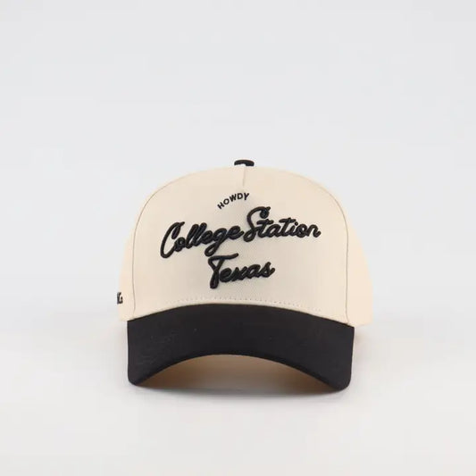The "College Station" Script Hat