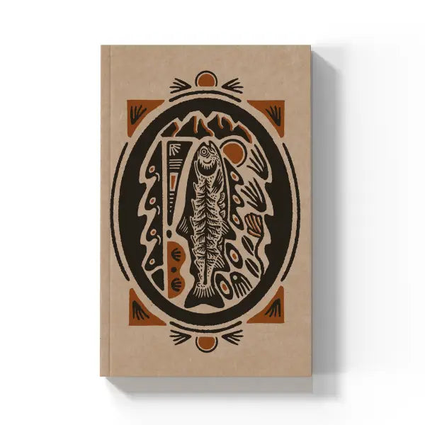 Spirit of the River Kraft Layflat Notebook