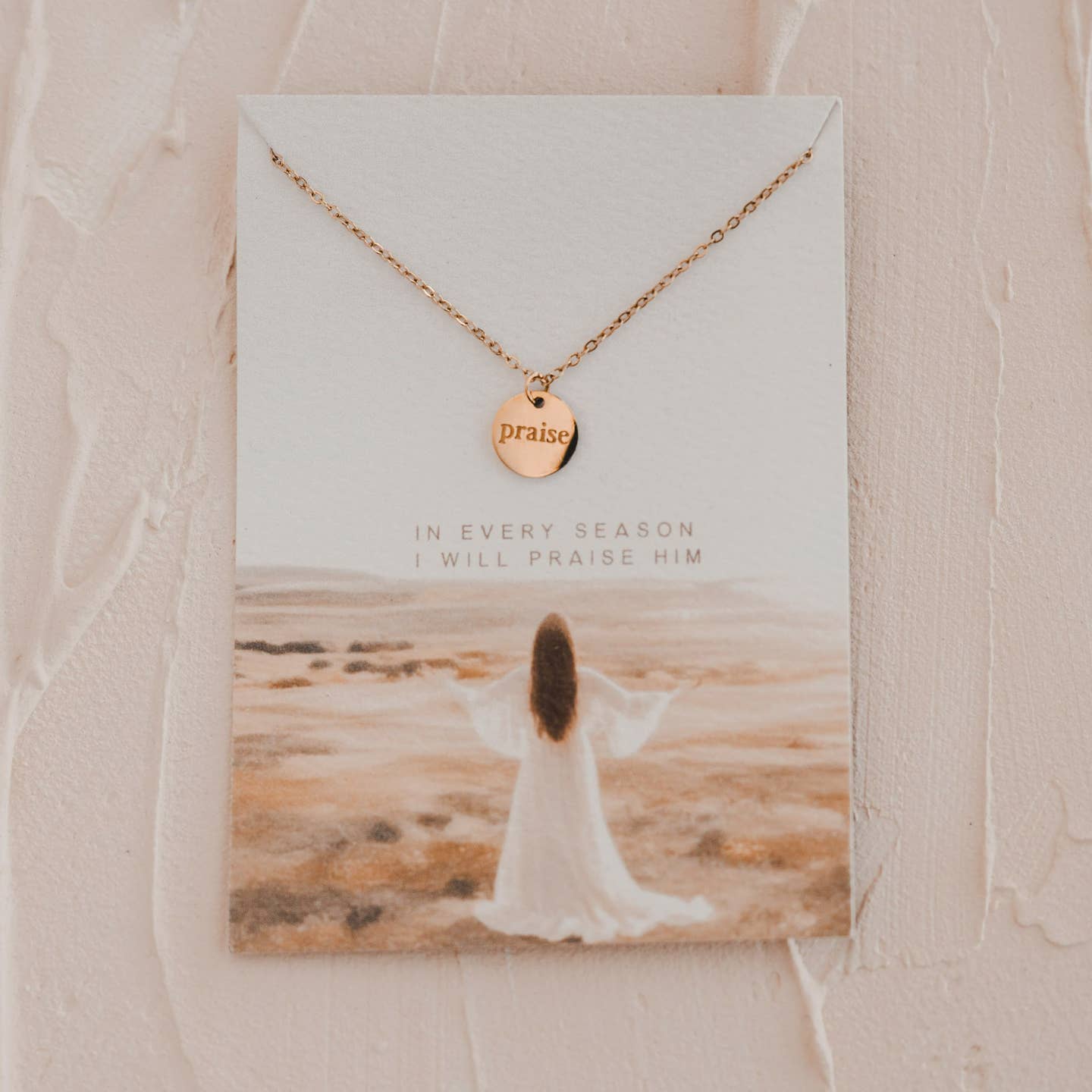 Praise Pendant Necklace
