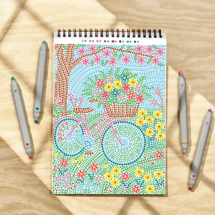 Flowart - Dot By Letter - Cozy Cottage