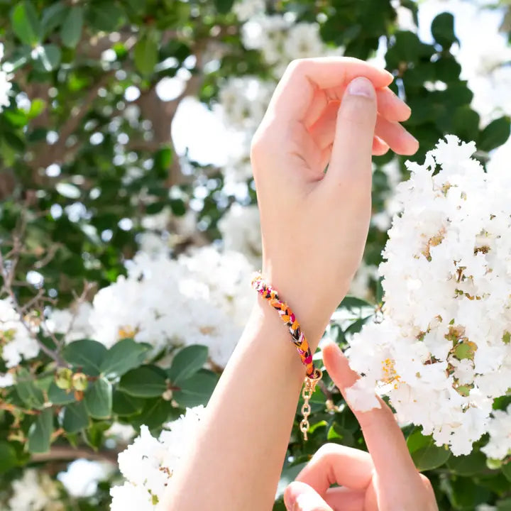 Braided Fabric Bracelet