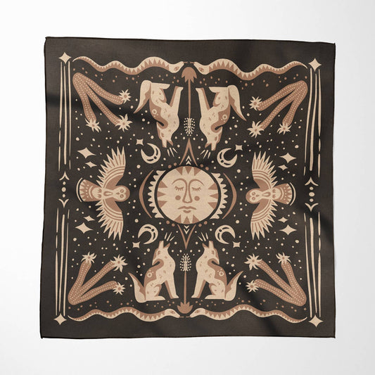 Desert Dusk Western Bandana