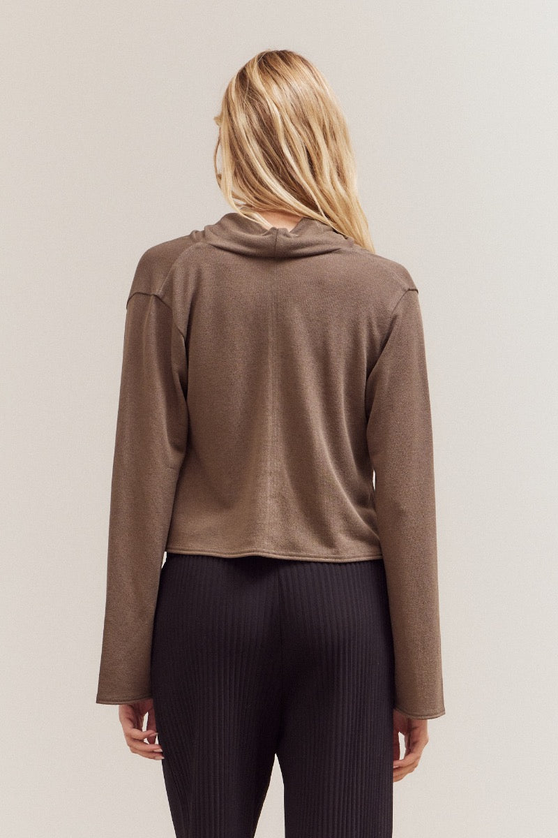 Cowl Neck Loose Fit Top