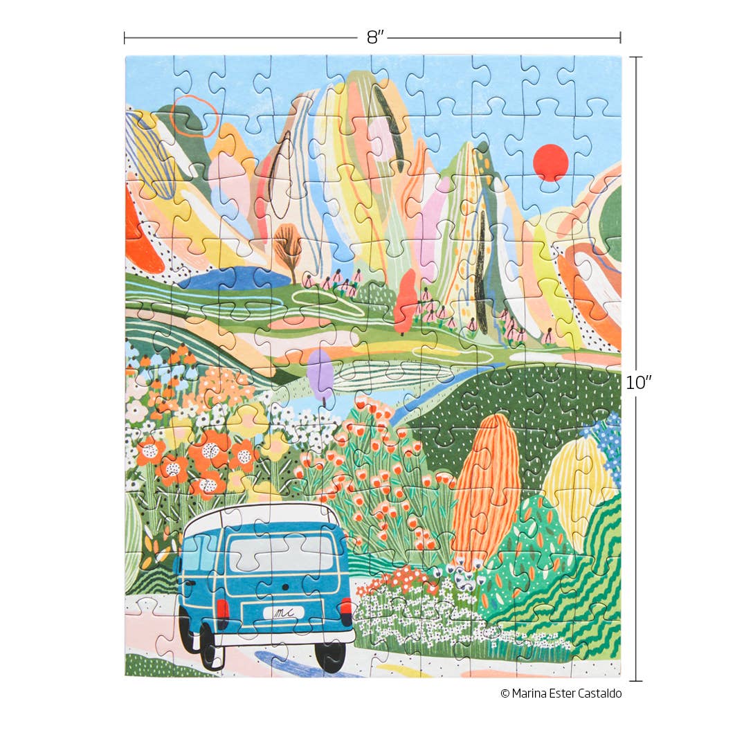 Day Tripping | 100 Piece Puzzle Snax