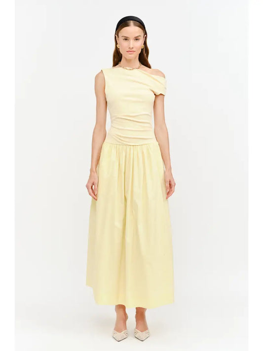 Audrey Butter Yellow Dress