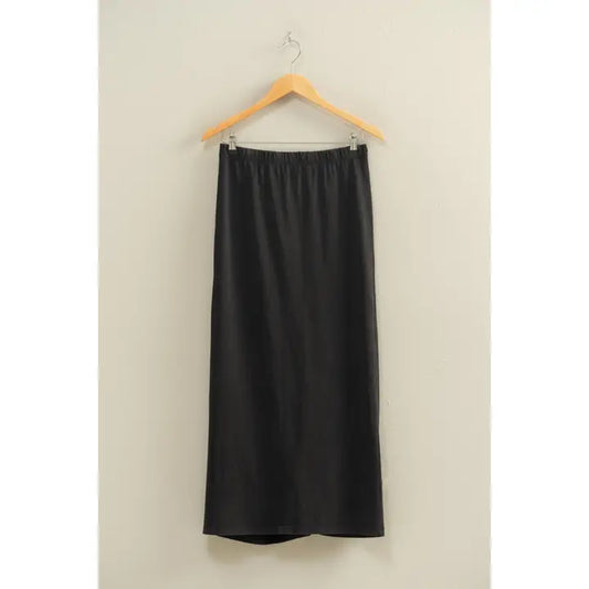 Mid-Rise Maxi Skirt