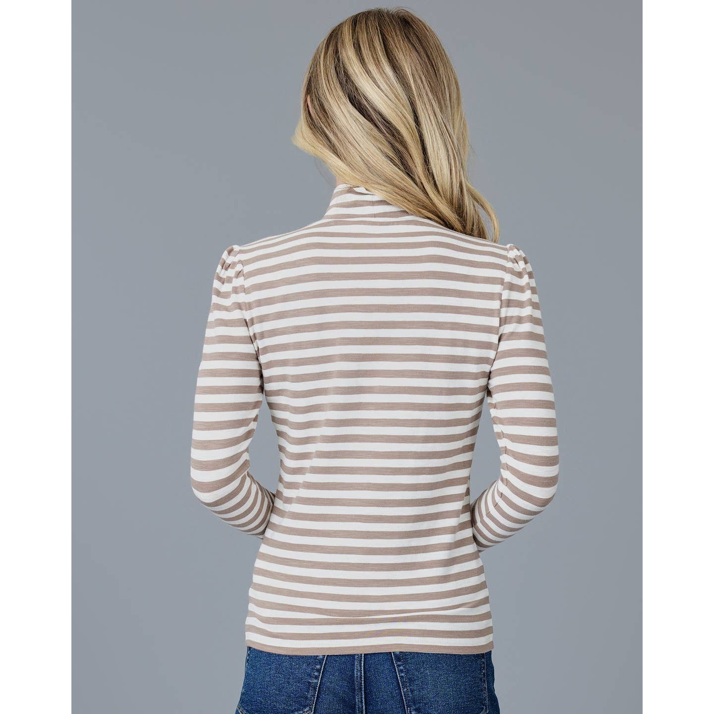 Essential Striped Turtleneck