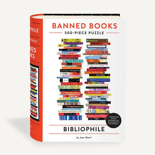 Bibliophile Banned Books 500-Piece Puzzle