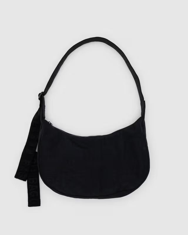 Medium Nylon Crescent Bag