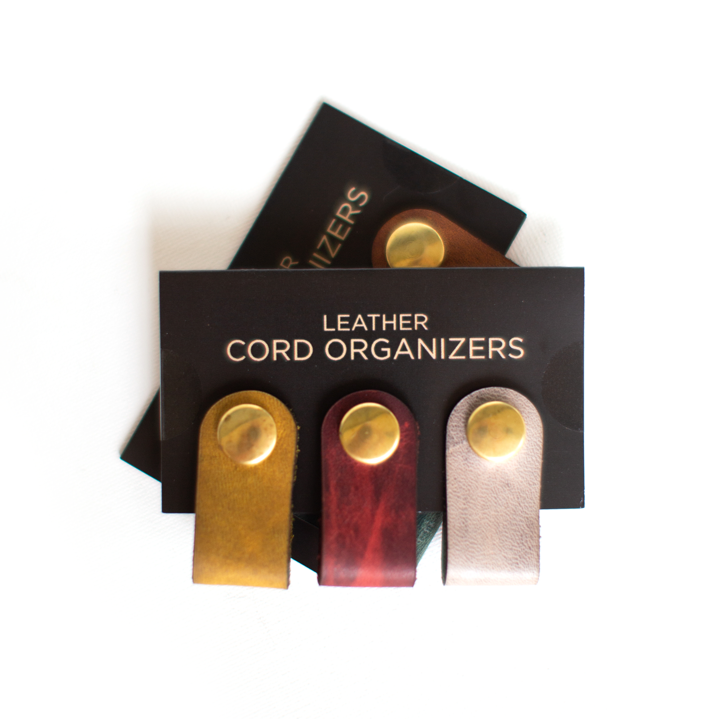 Mini Leather Cord Organizer