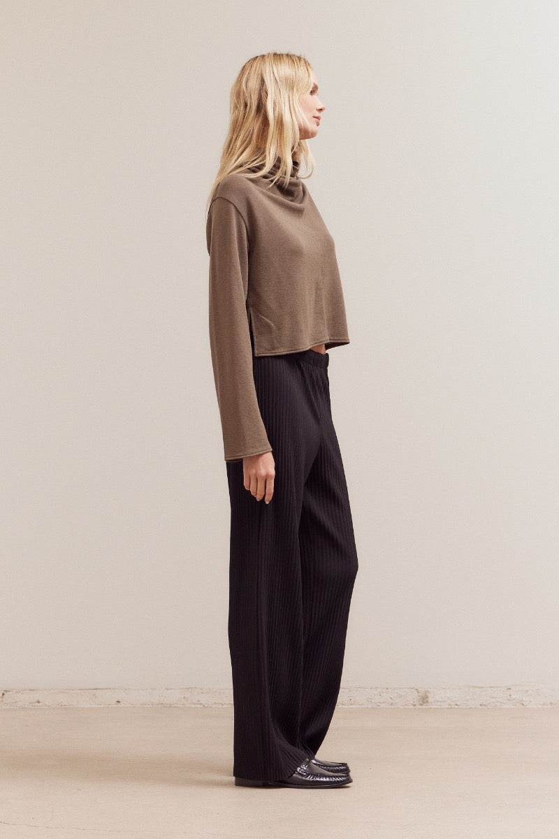 Cowl Neck Loose Fit Top