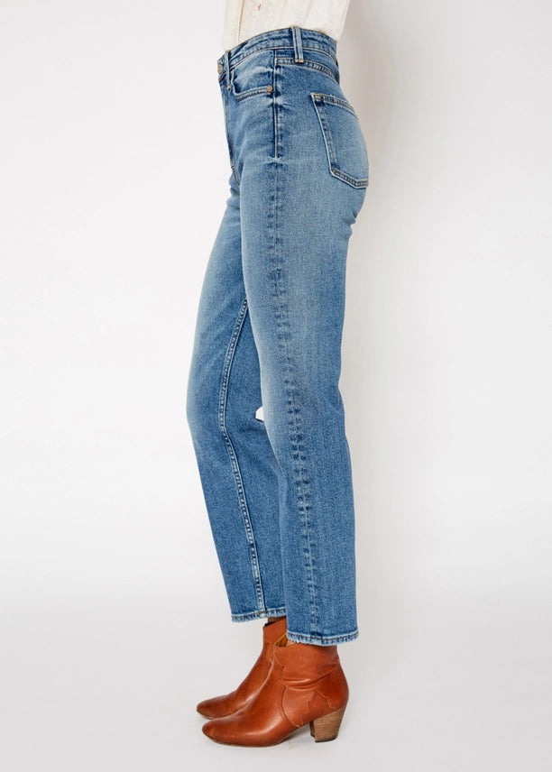 Dru Mom Straight Jeans