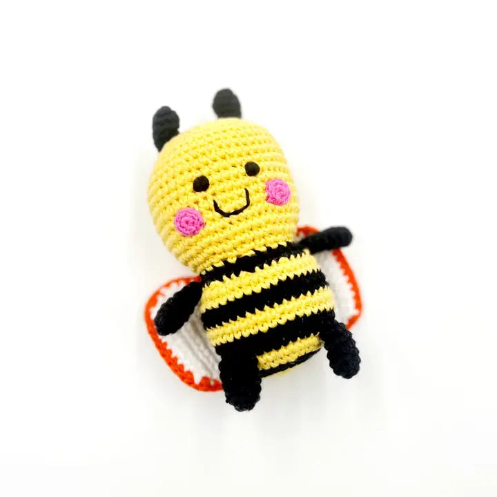 Baby Bumblebee Rattle – Garden-Themed Toy
