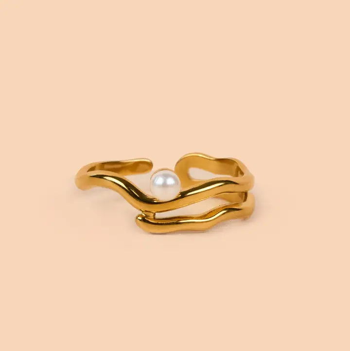 Cove Ring - 18K Gold Plated