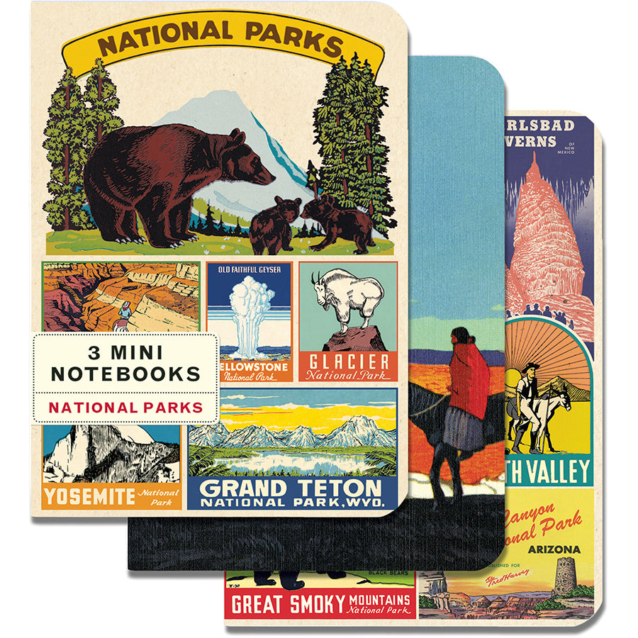 National Parks Mini Notebooks