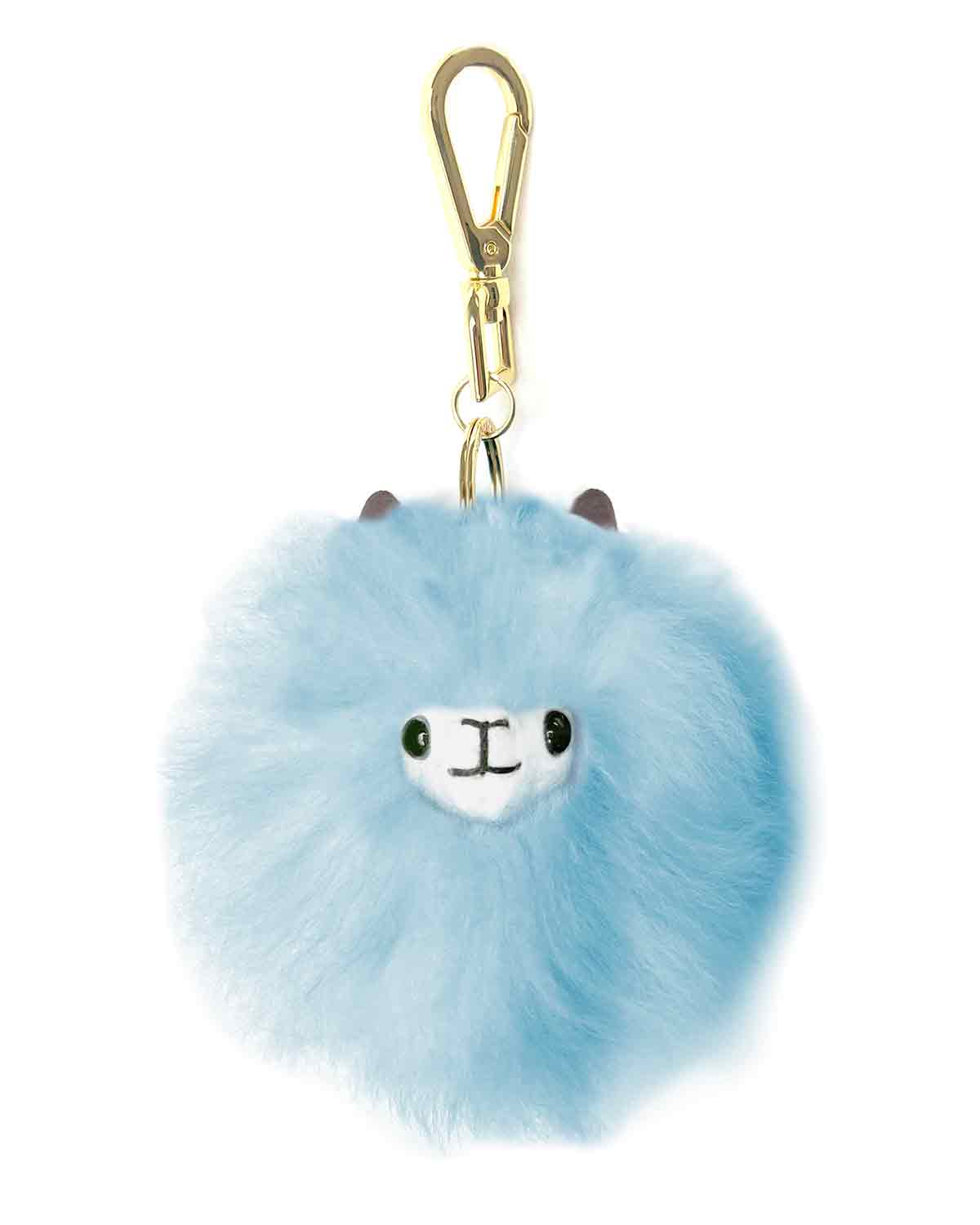 Alpaca Keychain Light Blue