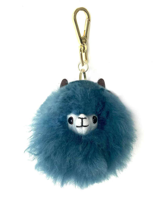 Alpaca Keychain Teal