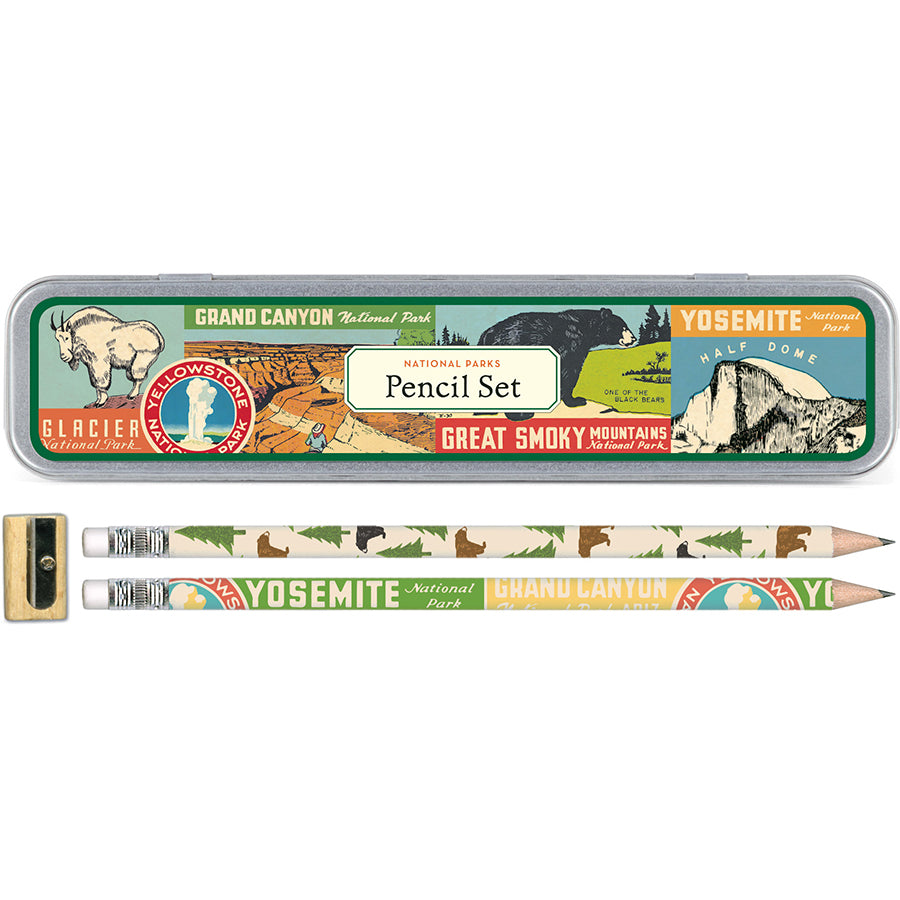 National Parks Pencil Set