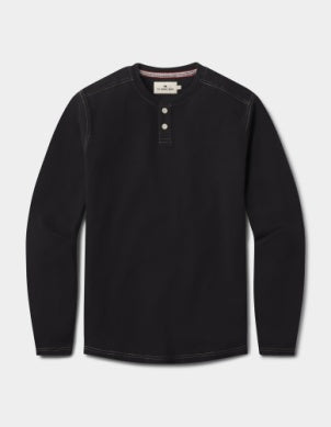 The Normal Brand Puremeso Two Button Henley