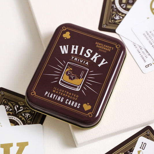 Whiskey Trivia Playing Cards