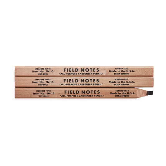 Field Notes Carpenter Pencil 3 Pack