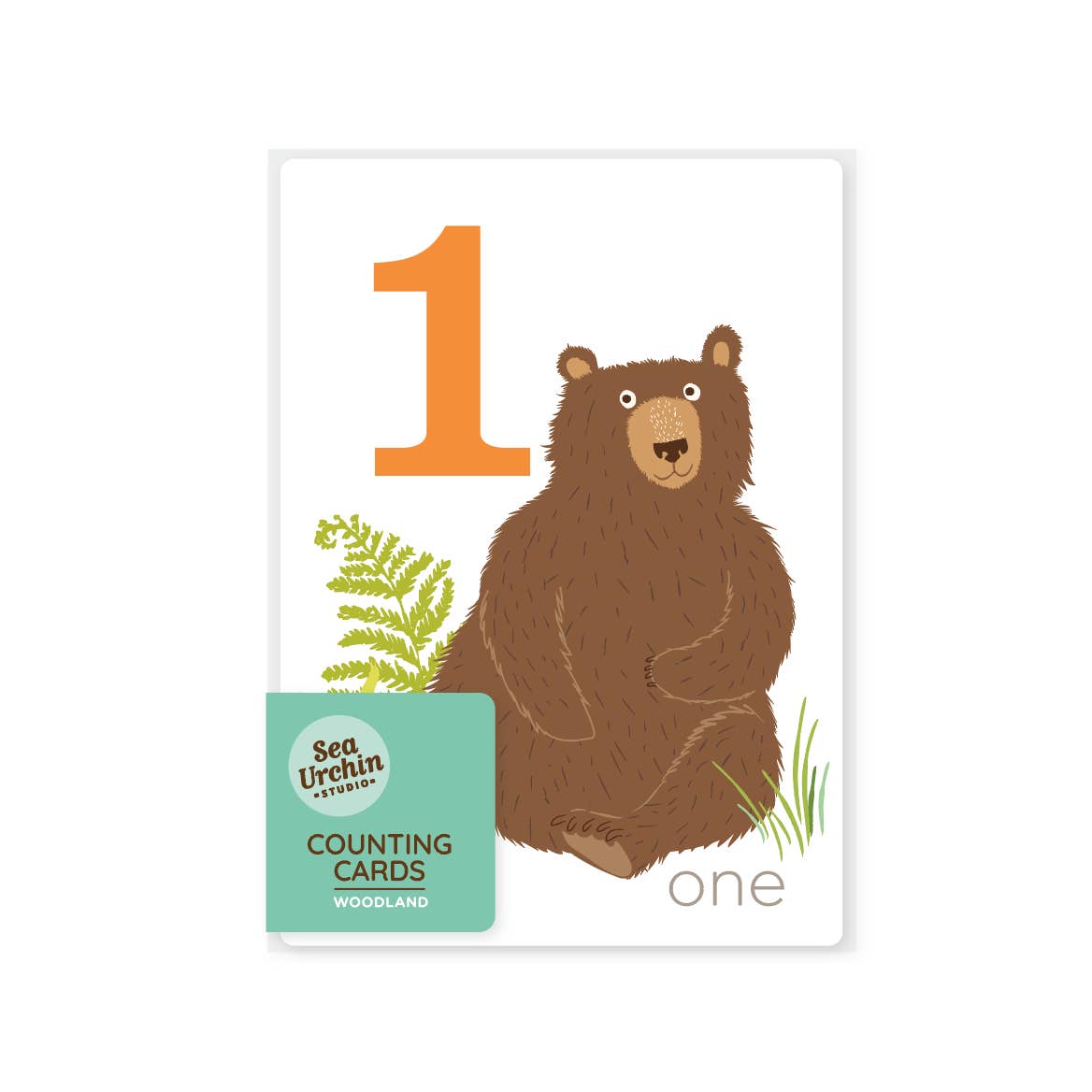 Woodland Counting Cards 1-10