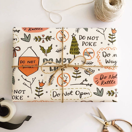 Illustrated Wrapping Paper