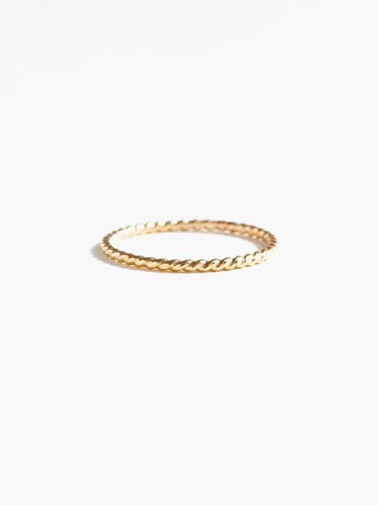 ABLE Twisted Stack Ring