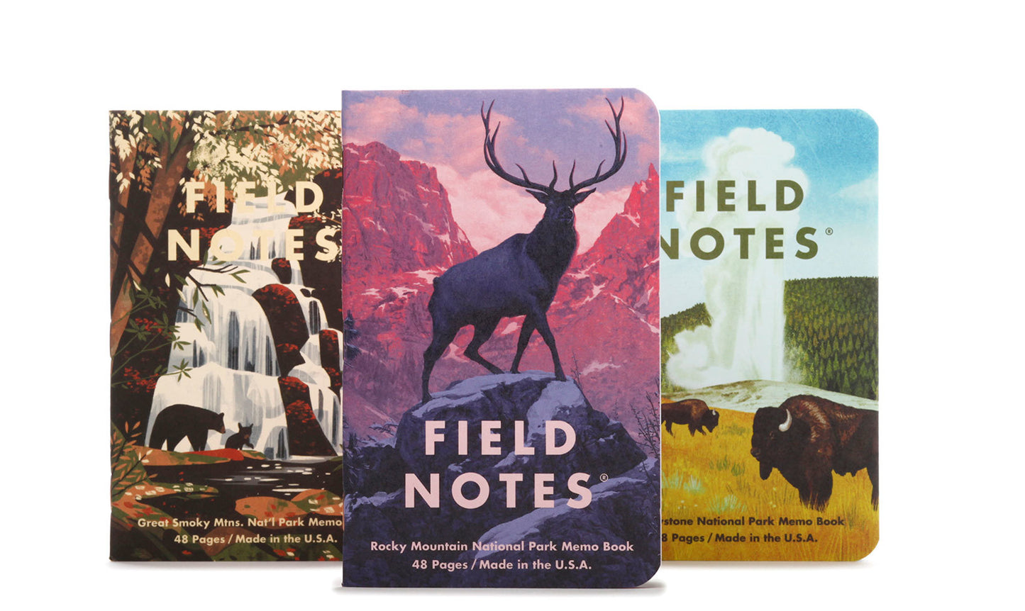 Field Notes National Parks - Series C