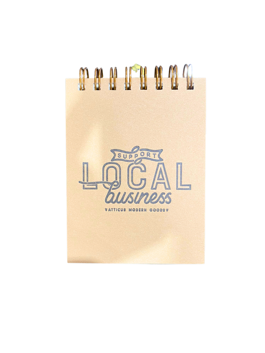 Support Local Business Mini Notebook