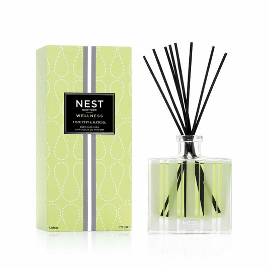 Nest New York Lime Zest and Matcha Reed Diffuser