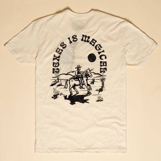 Texas Is Magical Tee - Vintage White